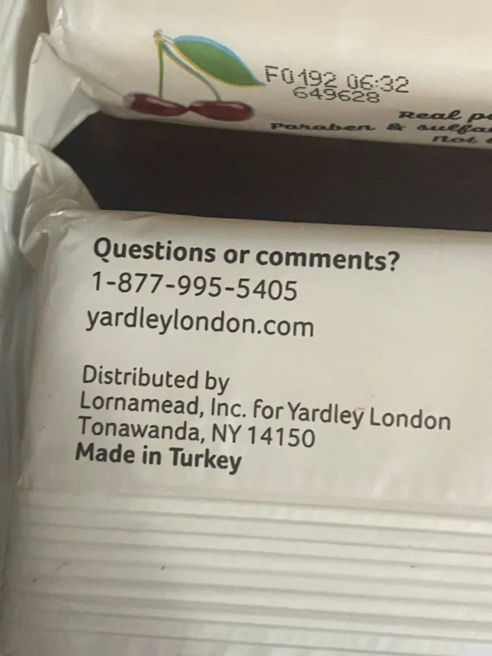 Yardley this set